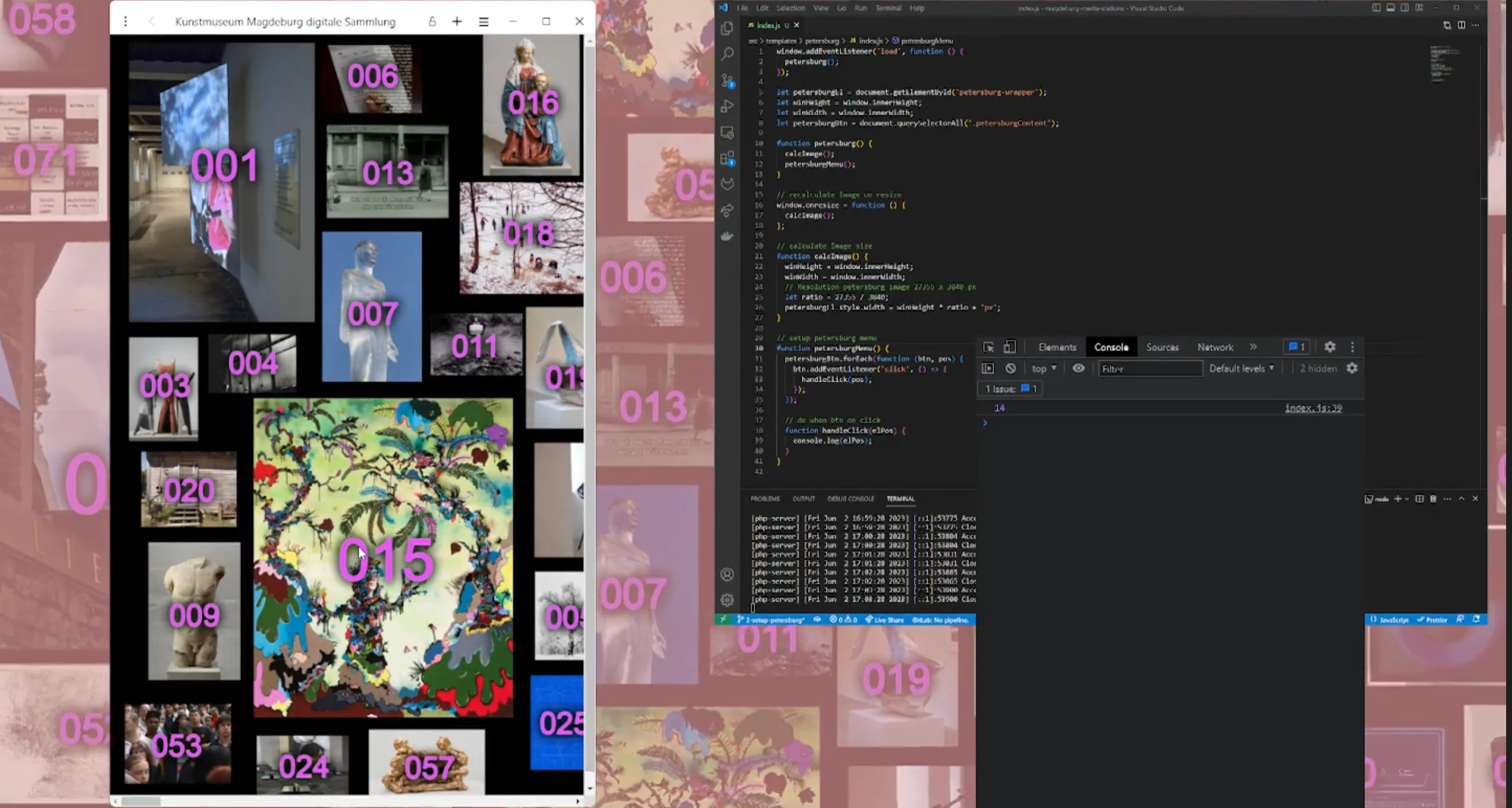 Sammelwunder — Kunstsammlung digital inszeniert (Kunstmuseum Magdeburg)