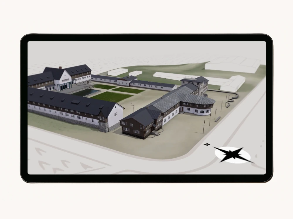 3D-Rekonstruktionen der Gebäude auf der Wasserkuppe